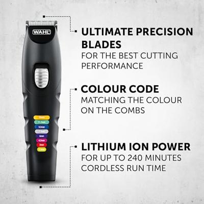 Wahl Color Trim Advanced Zwart 8 Lithium-Ion (Li-Ion)