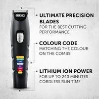 Wahl Color Trim Advanced Zwart 8 Lithium-Ion (Li-Ion) - thumbnail