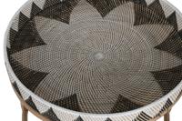 Set van 2 tafels Home ESPRIT Rotan 70 X 70 X 52 cm - thumbnail