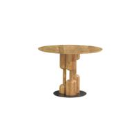 Eettafel Home ESPRIT Metaal Acacia 106 x 106 x 76 cm - thumbnail