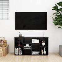 Schoenenbank 103x30x54,5 cm spaanplaat zwart - thumbnail