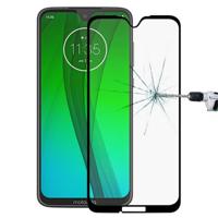 9u 9D volledig scherm getemperd glas screen protector voor Motorola Moto G7 (zwart) - thumbnail