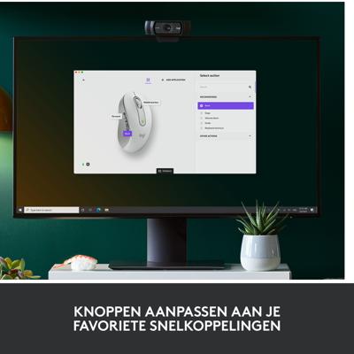 Logitech Signature M650 L Draadloze muis 2000 DPI, wit