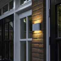 QAZQA Moderne buiten wandlamp wit 17,5 cm incl. LED IP65 - Batt - thumbnail