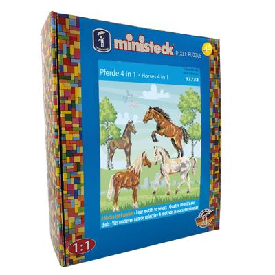 Ministeck paarden 4-in-1 set - 800-delig
