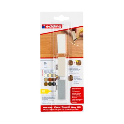 Edding 8902 Reparatiewas-set voor houten vloeren Beuken, Esdoorn