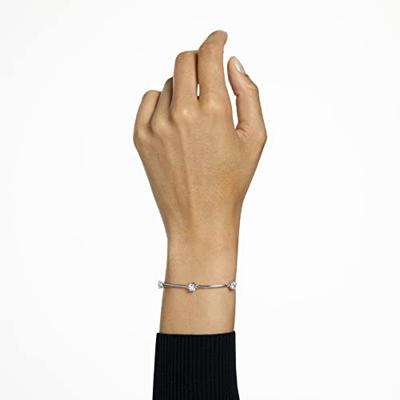 Swarovski 5641680 Armband Constella zilverkleurig-wit 17-20 cm