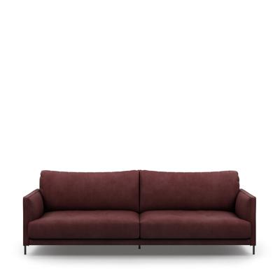 Rivièra Maison 3,5-zits Bank 'Bal Harbour' Celtic Weave, kleur Passion Plum