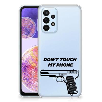 Samsung Galaxy A23 Silicone-hoesje Pistol DTMP Samsung Galaxy A23 Silicone-hoesje Pistol DTMP
