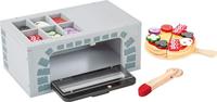 Small Foot - houten speeleten pizza-oven set, 25dlg. - thumbnail