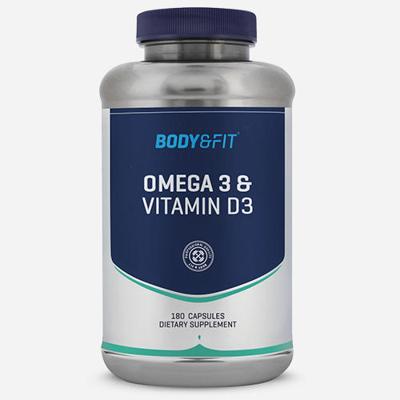 Omega-3 + Vitamine D3 | Body&fit | 180