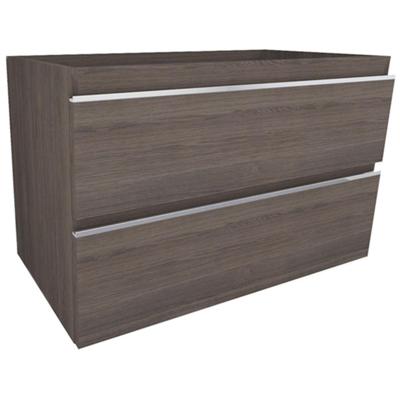 Xellanz Tigris Onderkast Met 2 Laden - 80x46cm - Houtnerf Grijs