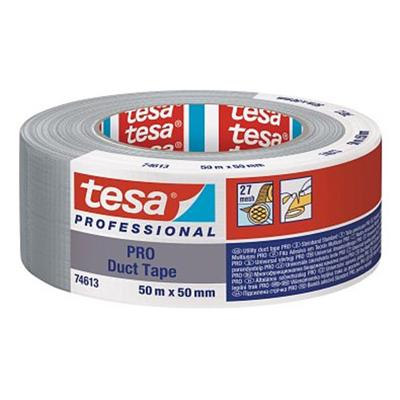 Tesa ducttape pro grijs 50mm 50mtr