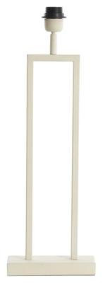 Light & Living Tafellamp 'Shiva' 55cm, kleur Crème (excl. kap)