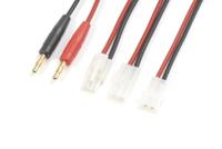 Combo laadkabel Tamiya man. + Tamiya vrouw. + amp vrouw. - thumbnail