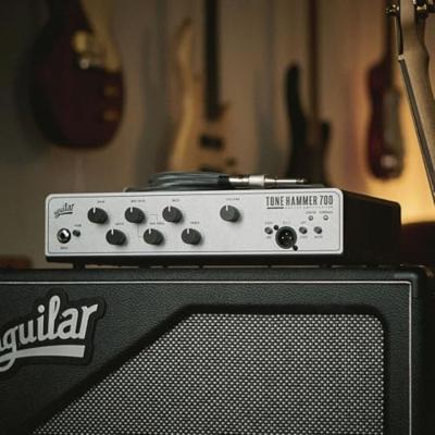 Aguilar Tone Hammer 700 V2 basgitaarversterker top