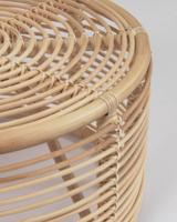 Kave Home Ronde Salontafel 'Kohana' Rotan, 66cm - thumbnail