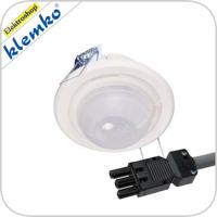 PIR Aanwezigheiddetector plafond inbouw 2300W 360° ø=10M - thumbnail