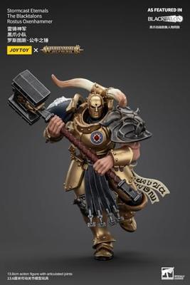 Warhammer Age of Sigmar Actionfigur Stormcast Eternals The Blacktalons Rostus Oxen hammer 20 cm - thumbnail