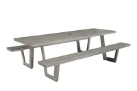 Vita Massa rechthoekige picknicktafel XL - Taupe | Pre-order - thumbnail