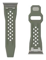 Urban Armor Gear Monarch Horlogeband 42 mm, 44 mm, 45 mm, 46 mm, 49 mm Olijf, Titaan Watch Series 1, Watch Series 2, Watch Series 3, Watch Series 4, Watch - thumbnail