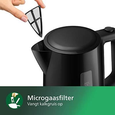 Philips HD9318/20 Waterkoker 1.7L 2200W Zwart - thumbnail