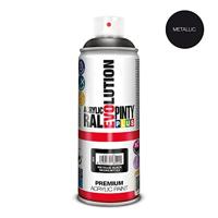 Sprayverf Pintyplus Evolution MT153 Metaal 400 ml Zwart - thumbnail