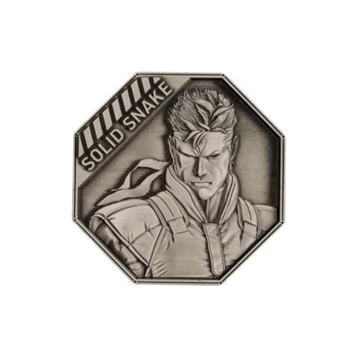Metal Gear Solid Collectable Coin Solid Snake Limited Edition