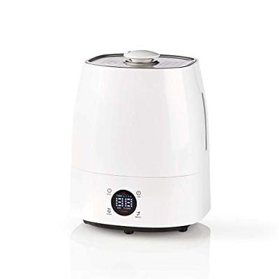Nedis Luchtbevochtiger | 110 W | Met Koele en Warme mist | 5.5 l | Grijs / Wit | 1 stuks - HUMI120CWT HUMI120CWT Nedis Luchtbevochtiger | 110 W | Met Koele en Warme mist | 5.5 l | Grijs / Wit | 1 stuks - HUMI120CWT HUMI120CWT