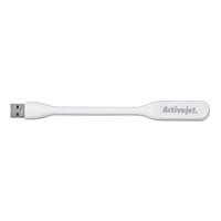 Activejet USB LED computerlamp Wit - thumbnail