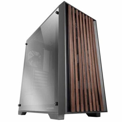 ATX Semi-toren BehuizingMars Gaming MCWOODDC Zwart