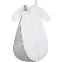 Meyco slaapzak 2-delig fine lines grijs Maat - thumbnail