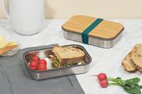 Black+Blum Sandwich Box - 223x150x52mm - Olijf - thumbnail