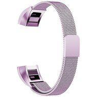 FitBit Alta HR - Milanese bandje - Maat: Large - Licht paars - thumbnail
