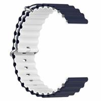 Garmin Forerunner 970 / 570 (47mm) / 255 - Ocean Style bandje - Donkerblauw / wit - thumbnail