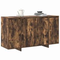 Dressoir Gerookt eiken 135 x 41 x 69 cm Bewerkt hout - thumbnail