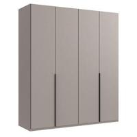 Kledingkast Milaan 4-deurs - greige - 208x180x58 cm - thumbnail