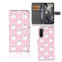 OnePlus Nord | Telefoonhoesje | Met pasjeshouder | Sleeping Cats - thumbnail