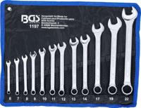 BGS technic Combination Wrench Set SW 6 - 22 mm 12 pcs. - thumbnail
