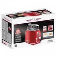 Profi Cook PC-TA 1193 Broodrooster RVS, Antraciet - thumbnail