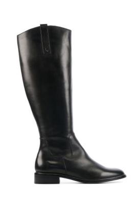 Regarde le Ciel Dames Laarzen in Leder (Zwart)