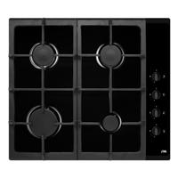 ETNA T110VZTA kookplaat Zwart Ingebouwd Gaskookplaat 4 zone(s) - thumbnail
