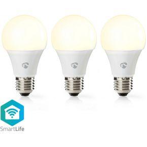 Wi-Fi Smart LED-Lamp | Warm Wit | E27 | 3-Pack