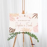 Welkomstbord Summer glow - thumbnail