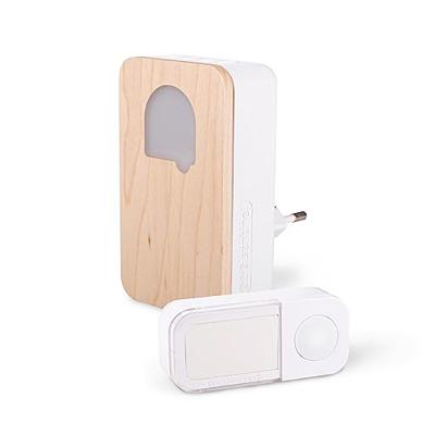 Scs sentinel - CSF0104 - SONE Cosy chime - Hout - Draadloos zonder batterij - 150m in open veld - 25 melodieën - IP65