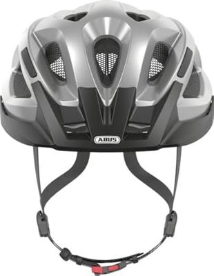 Abus helm aduro 2.0 m (52-58cm). zilver