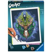 Ravensburger creart mystic deer - thumbnail