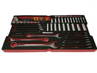 Bahco inlay koffer doppen 1/4, 3/8 | FF2B02 - thumbnail