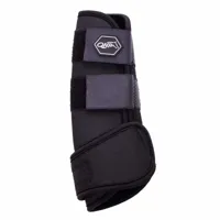 QHP Neopreen Air Beenbeschermers zwart maat:l - thumbnail