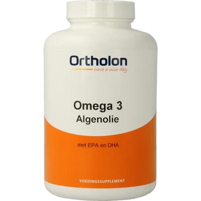 Ortholon Omega 3 algenolie (180 Softgels) Ortholon Omega 3 algenolie (180 Softgels)